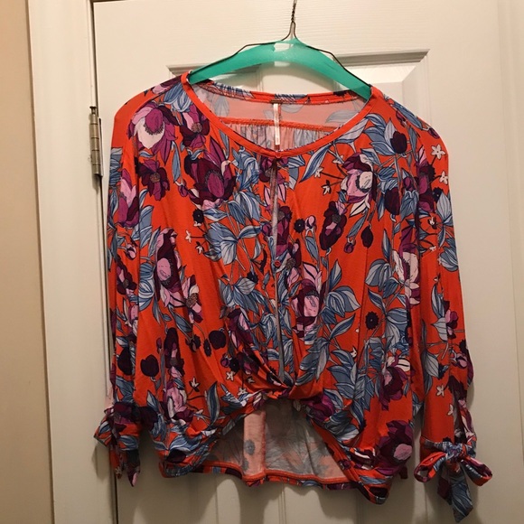 Free People Tops - Free People orange top